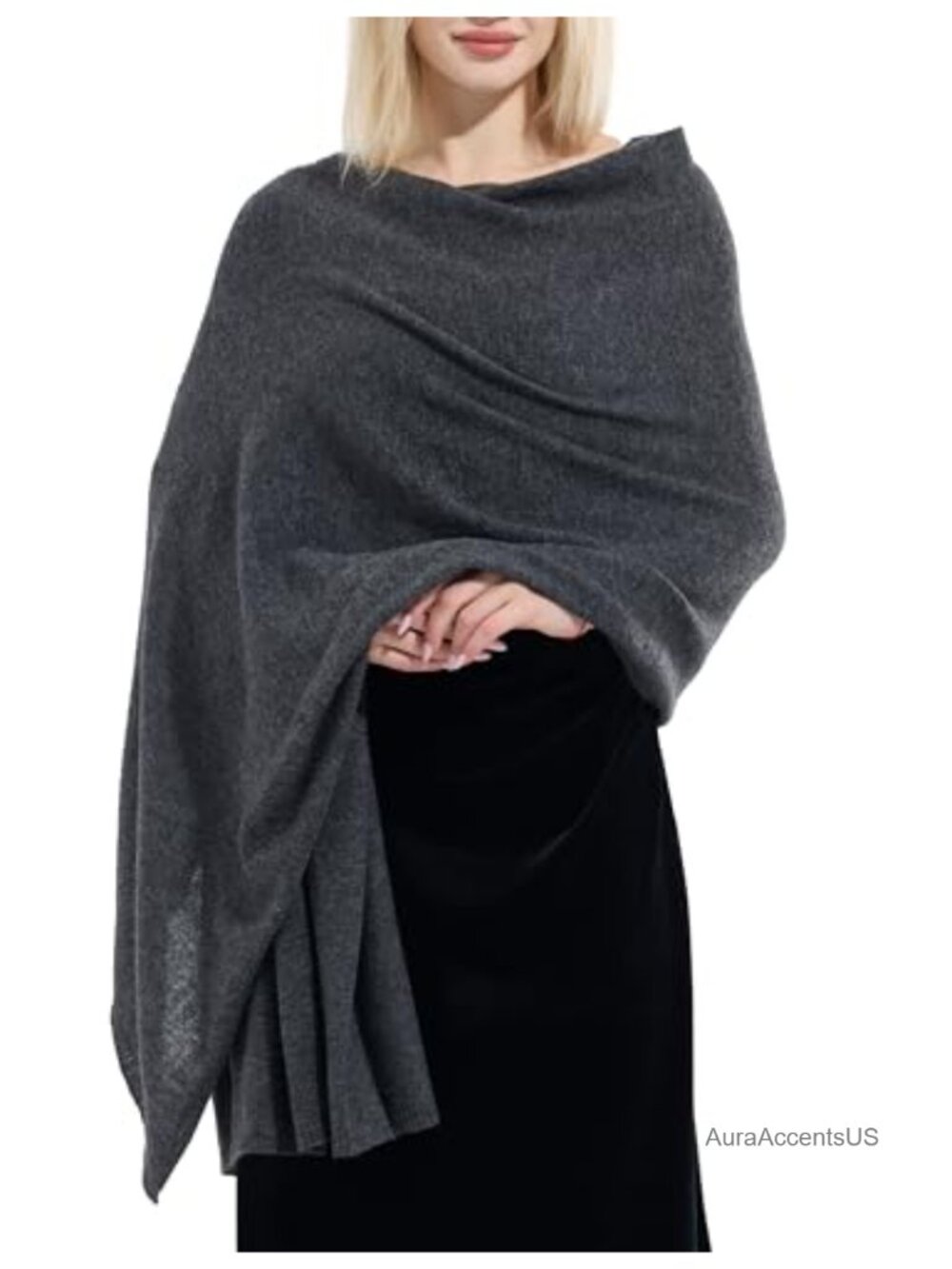 Luxury Cashmere Blend Shawl Wrap Extra Large Pashmina Travel Blanket